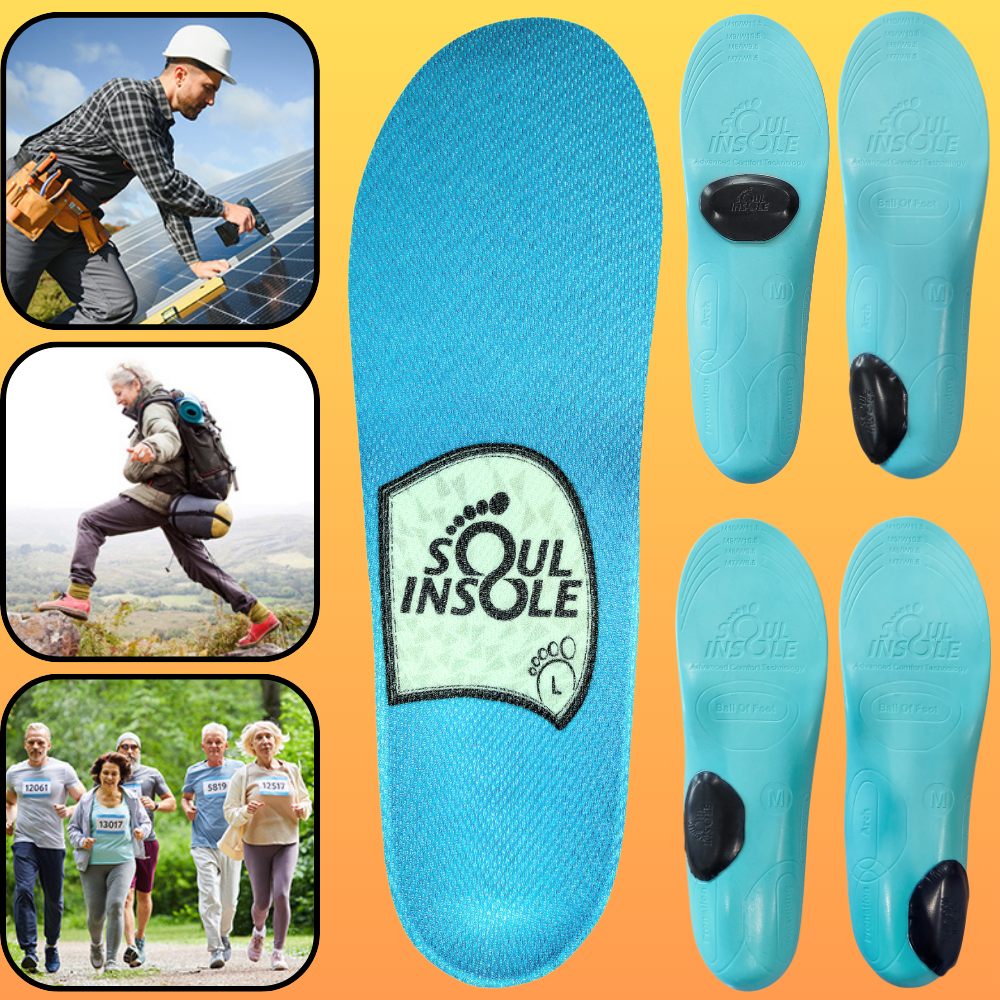 Soul Insole Instant Custom Soft Orthotic - Customizable Insoles