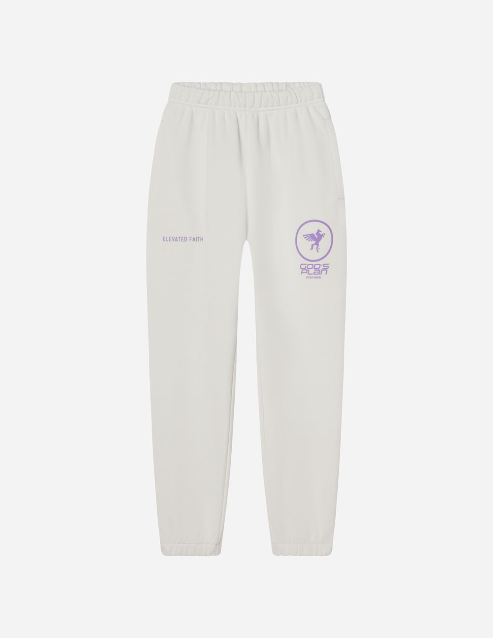 Elevated Faith God's Plan Racing Unisex Sweatpant - Icicle