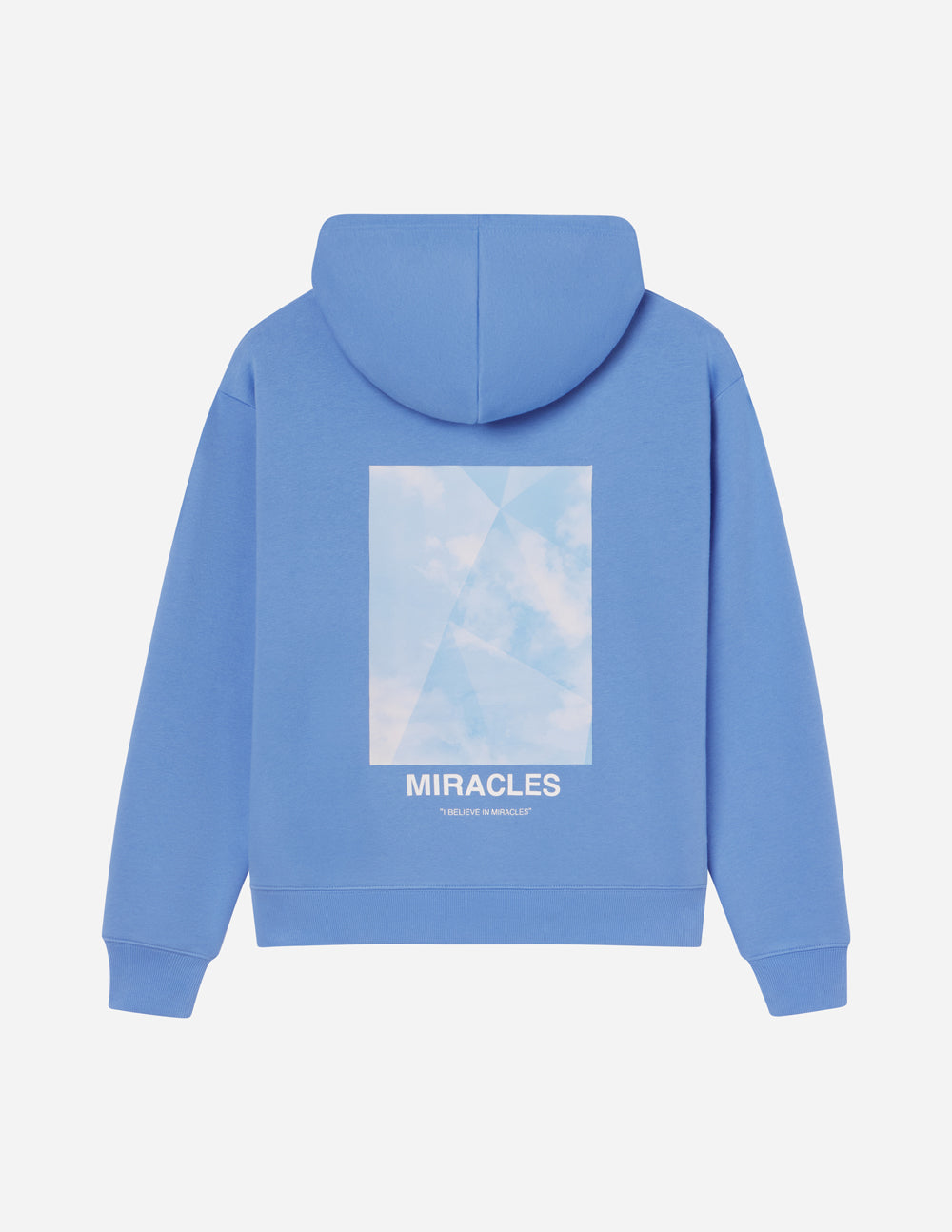 Elevated Faith Miracles Blue Unisex Hoodie - Psalm 77:14 Christian Sweatshirt