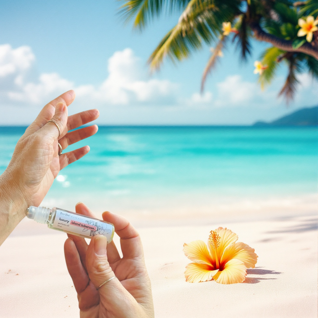 Tuberose & Rose Perfume Roller - To Be Hawai'i