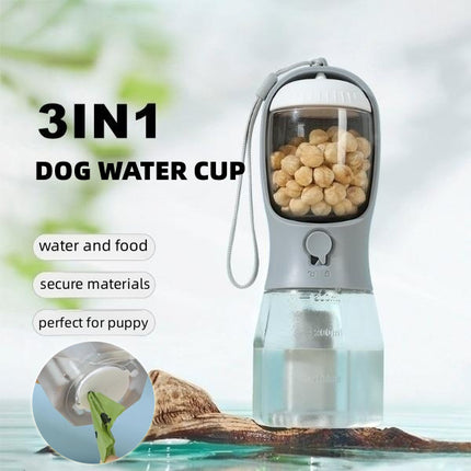 3-in-1 portable dog water bottle – view 2