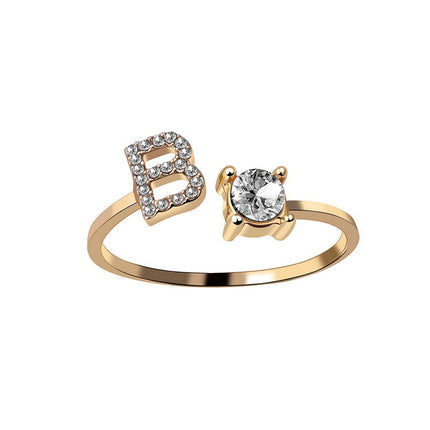Adjustable initial letter ring – view 2