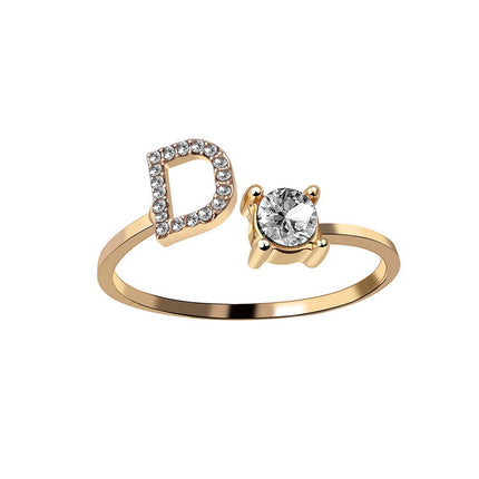 Adjustable initial letter ring – view 4