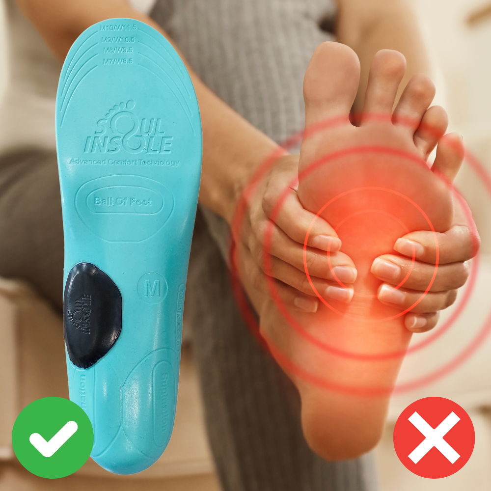 Soul Insole Instant Custom Soft Orthotic - Customizable Insoles