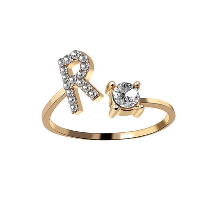 Adjustable initial letter ring – view 20