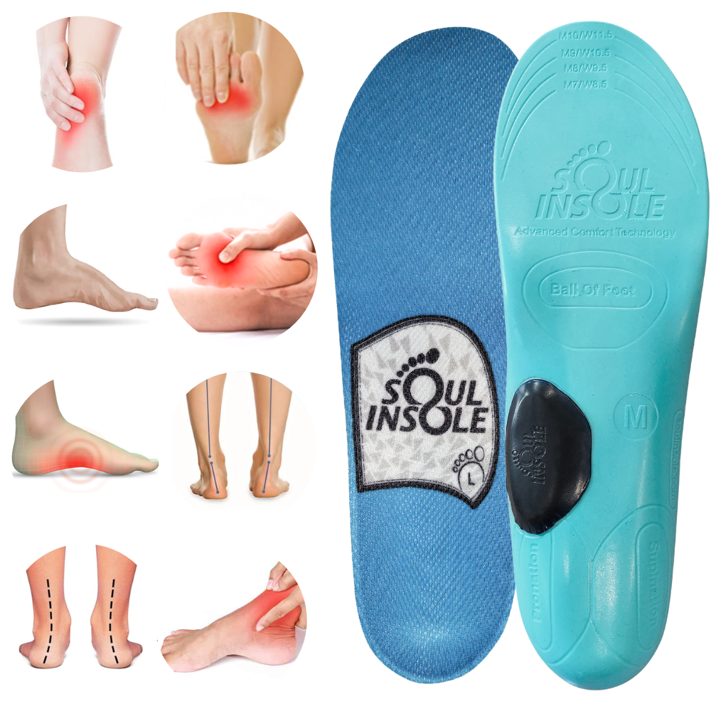 Soul Insole Instant Custom Soft Orthotic - Customizable Insoles