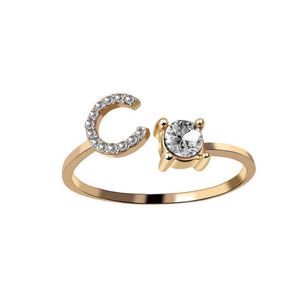 Adjustable initial letter ring – view 10