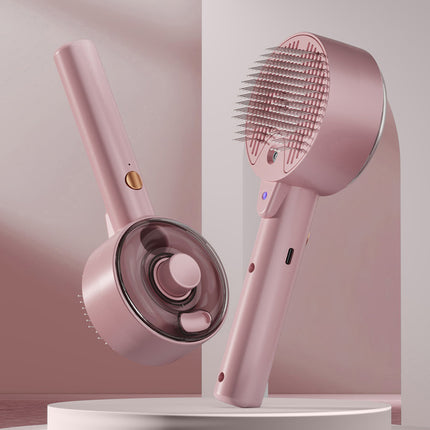 Pet steam spray grooming brush – view 4