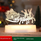 Elk Sleigh / Warm White