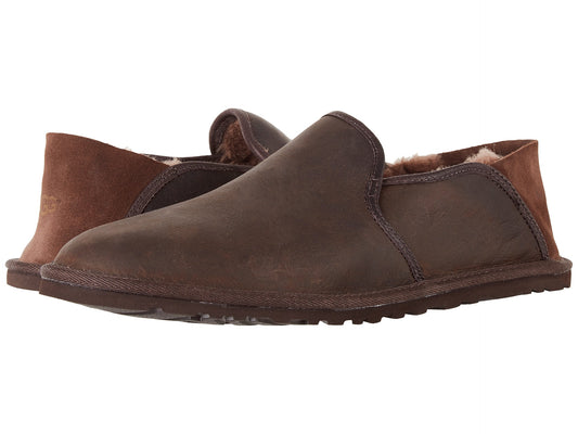 UGG Men's Slipper - Grizzly Brown | Size 7