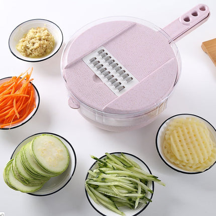 8-in-1 mandoline slicer and vegetable chopper – view 10