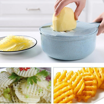 8-in-1 mandoline slicer and vegetable chopper – view 8