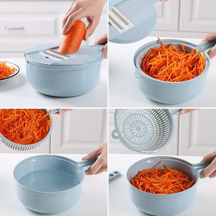 8-in-1 mandoline slicer and vegetable chopper – view 5