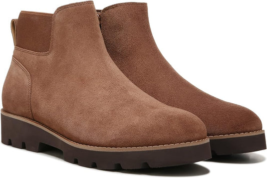 Vionic Brionie Women's Boot - Monks Robe Brown Suede