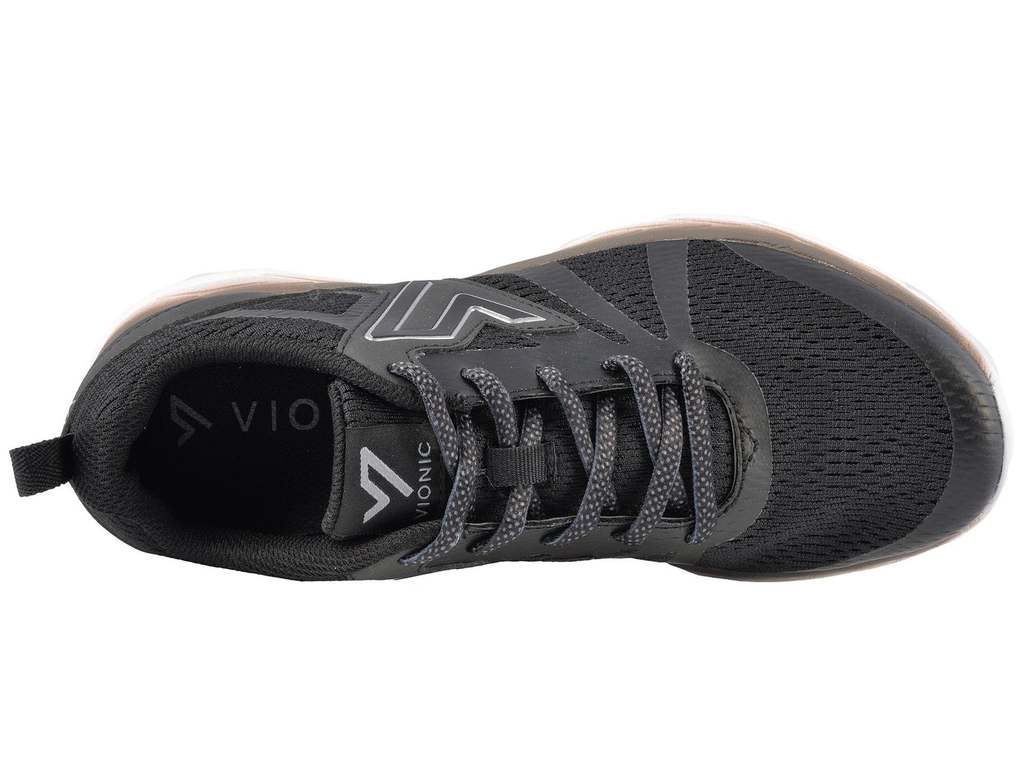 Vionic Women's Brisk Miles Black Walking Shoes