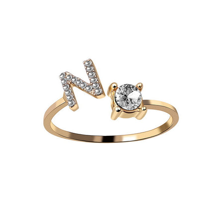 Adjustable initial letter ring – view 16