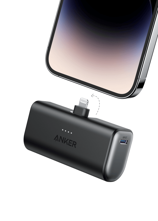 Anker Nano Power Bank 12W – Built-In Lightning Connector