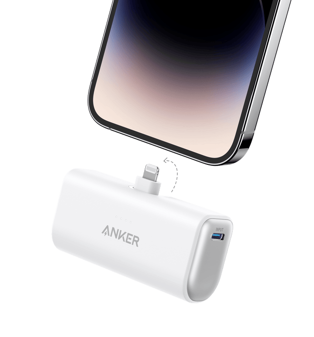 Anker Nano Power Bank 12W – Built-In Lightning Connector