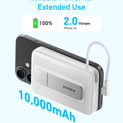 Anker MagGo 10K Power Bank | 30W Fast Charge & MagSafe