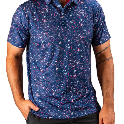 Blue Splatter
