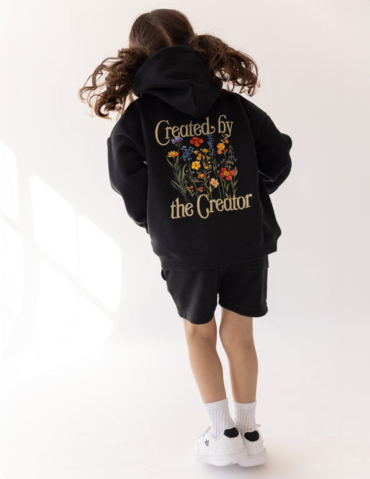 Created by the Creator Kids Hoodie 6Y