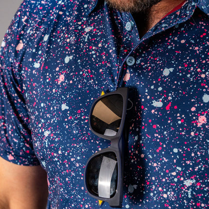 Blue Splatter