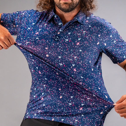 Blue Splatter