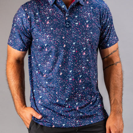 Blue Splatter