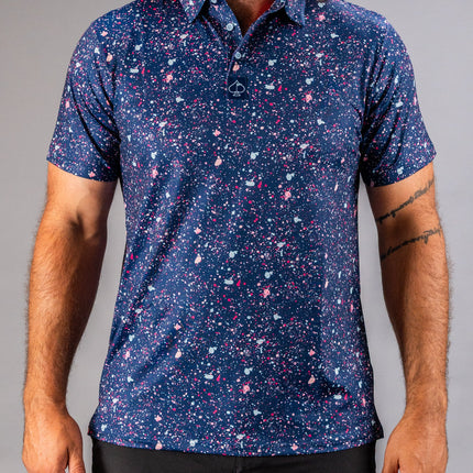 Blue Splatter