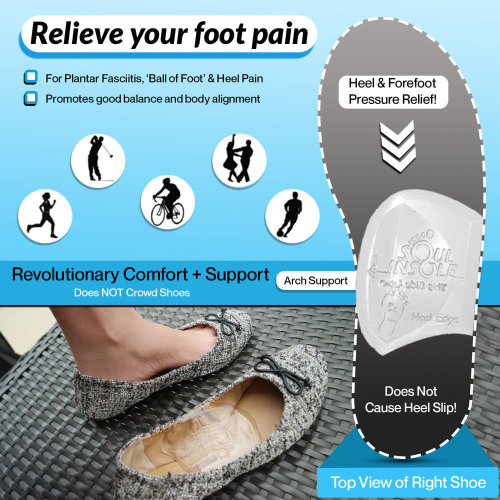 Soul Insole Shoe Bubble Max Support Orthotic - Arch Support