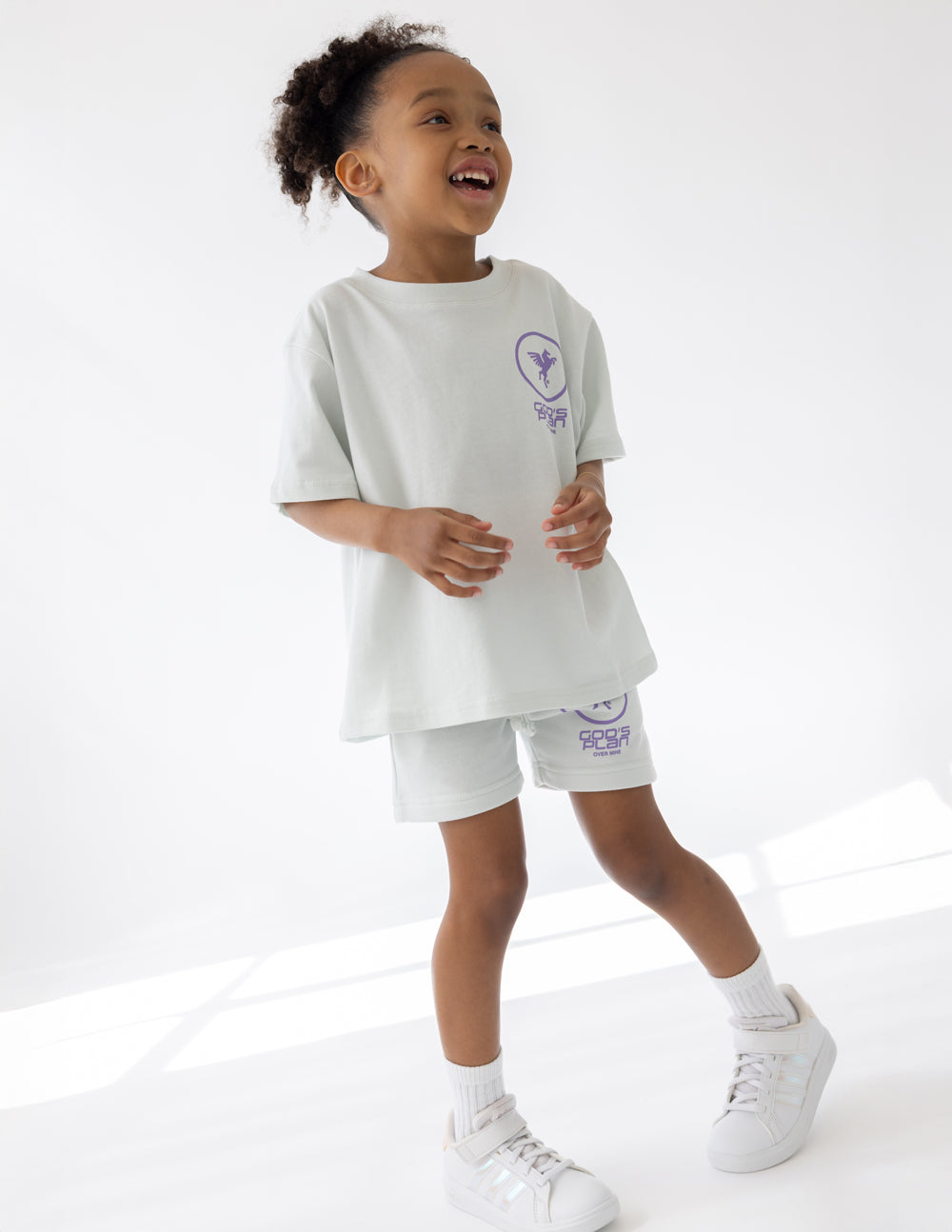 God's Plan Racing Kids Tee 6Y