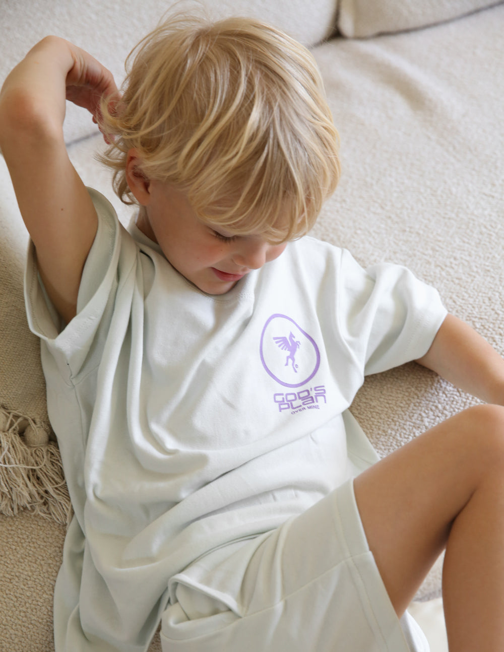 God's Plan Racing Kids Tee