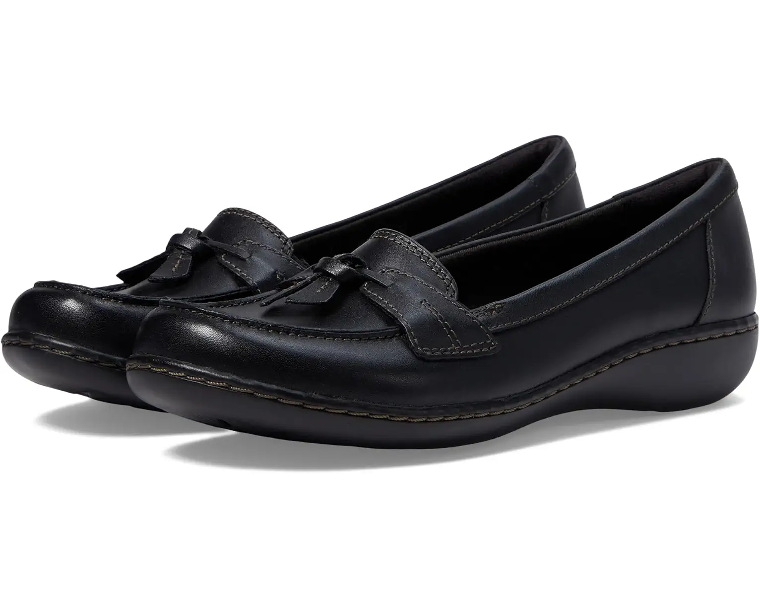 Clarks Women’s Ashland Bubble Loafers Black