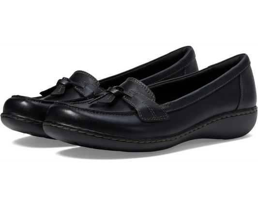 Clarks Women’s Ashland Bubble Loafers Black