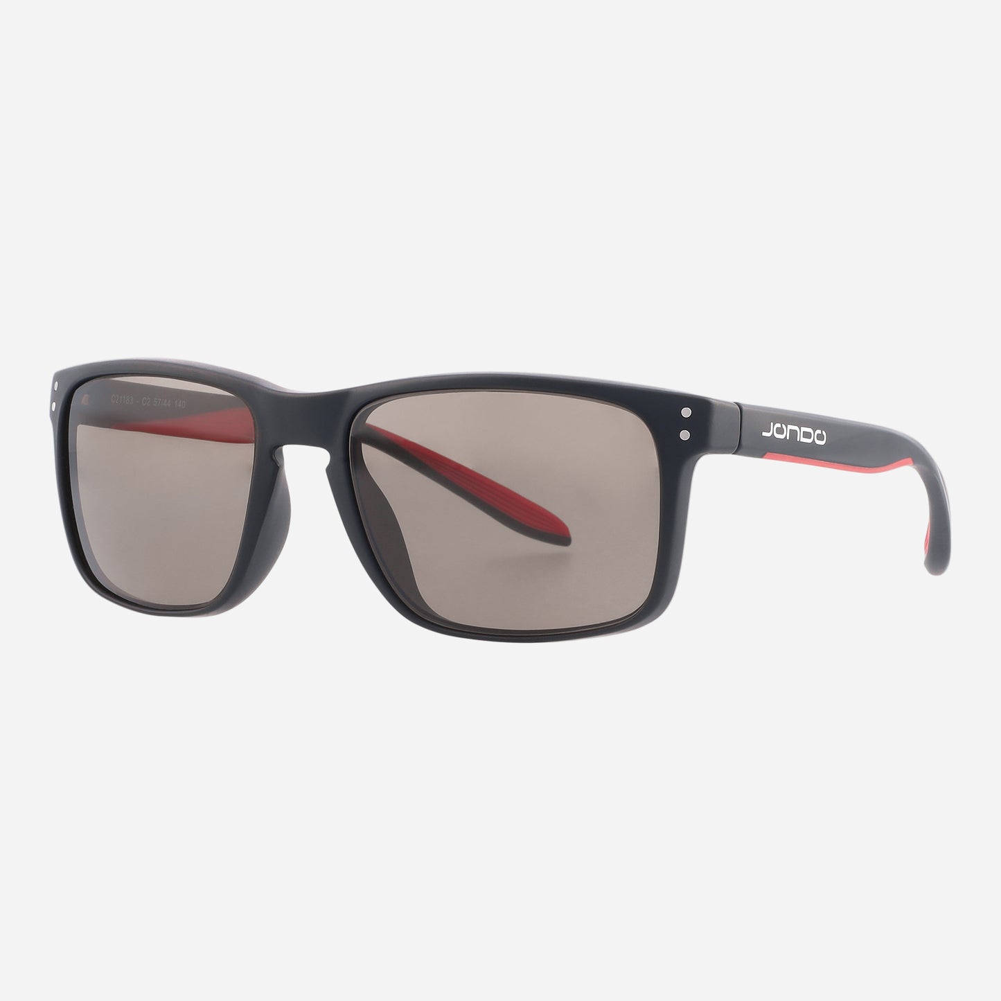 Dormie Polarized Golf Sunglasses - UV Protection Red Black