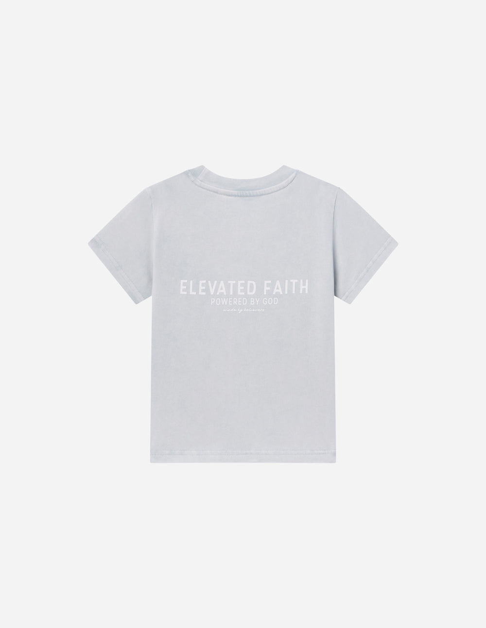 Elevated Faith Kingdom Club Blue Kids Tee - Christian Youth Shirt