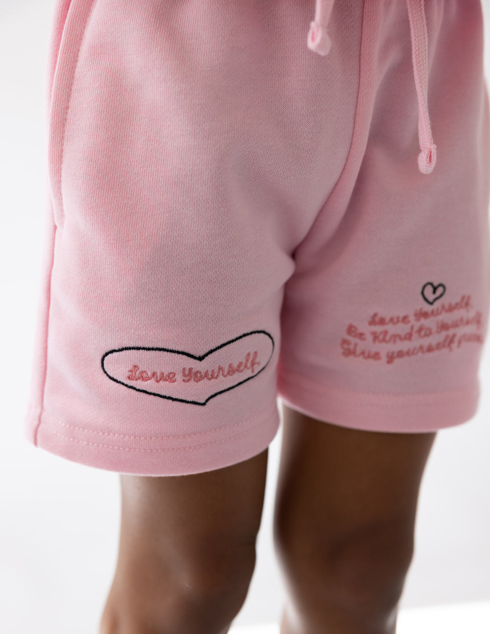 Elevated Faith Love Yourself Kids Short - Christian Youth Shorts