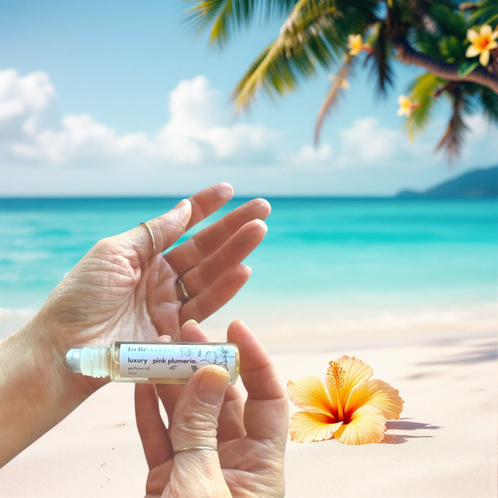Pink Plumeria Perfume Roller - To Be Hawai'i