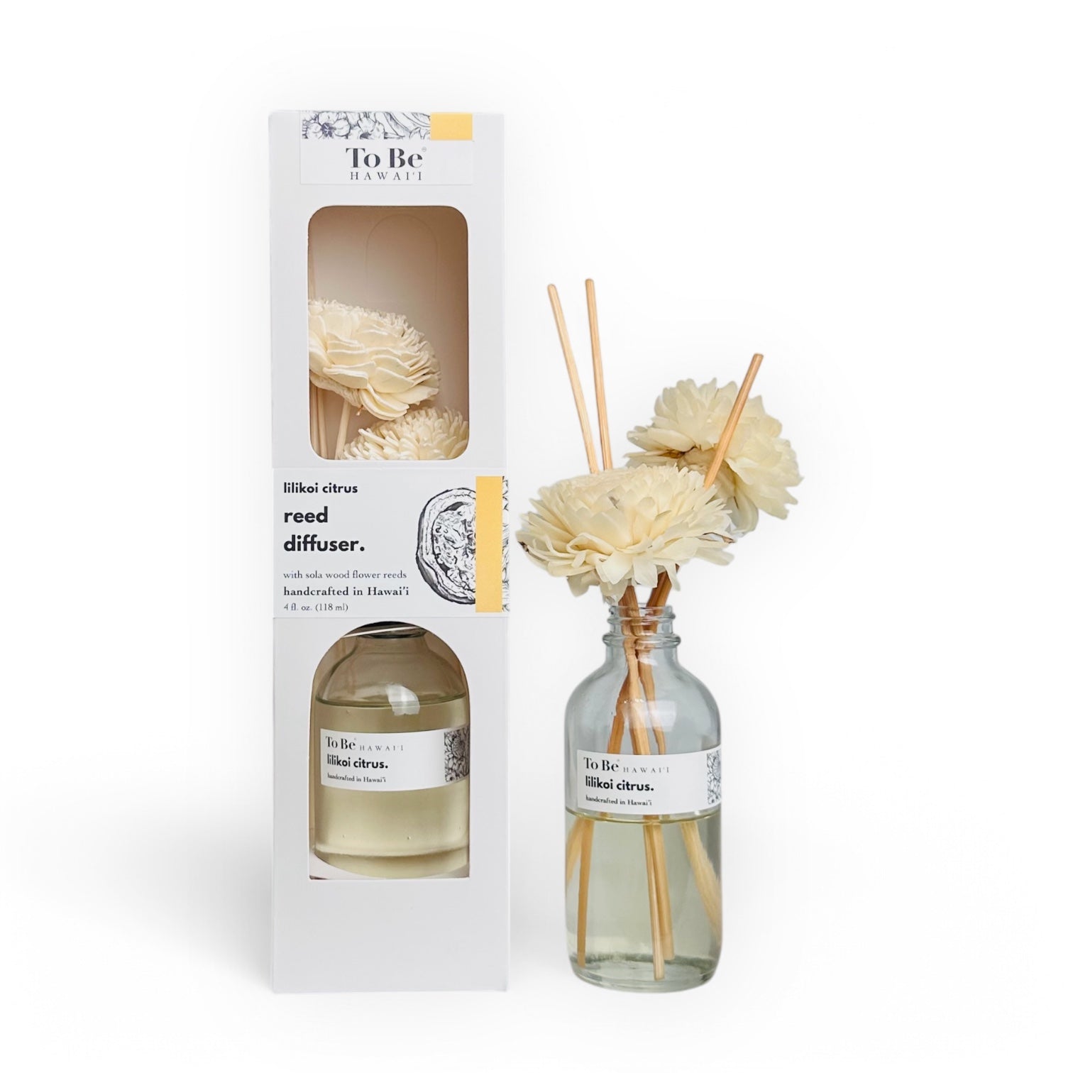Lilikoi Citrus Reed Diffuser - To Be Hawai'i 4oz