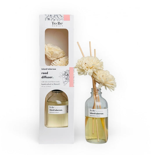 Island Tuberose Reed Diffuser - To Be Hawai'i