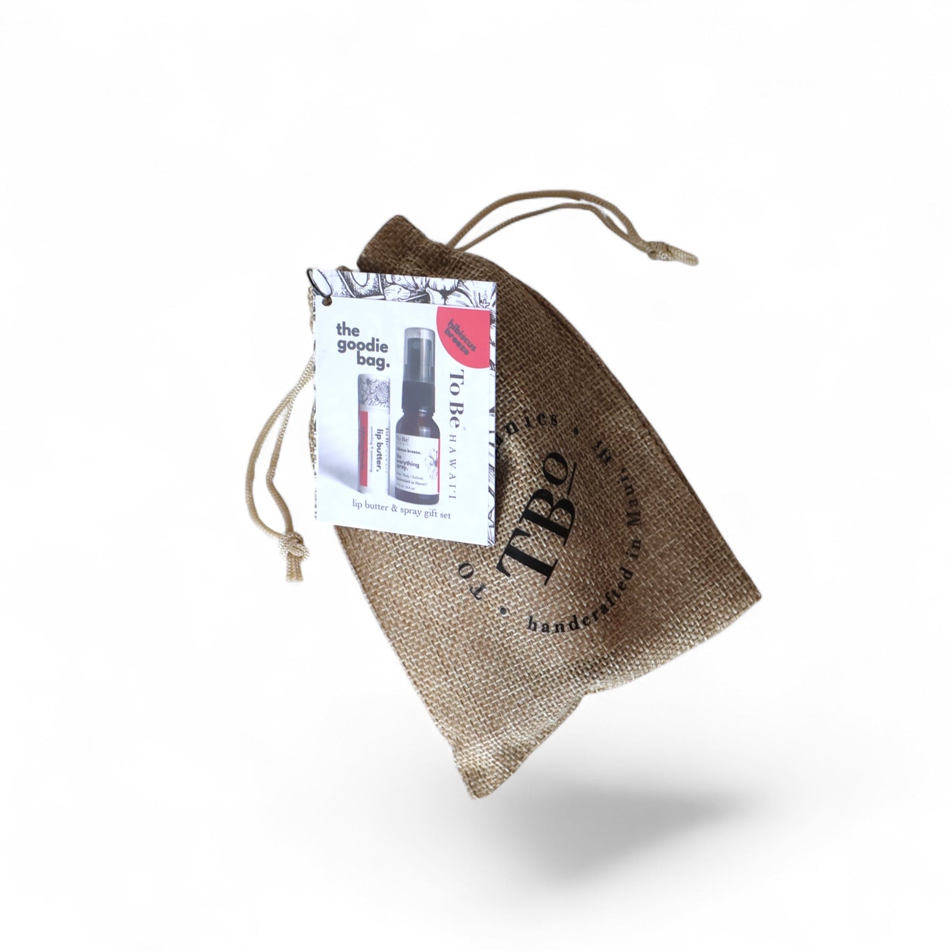 Hibiscus Breeze Goodie Bag - Lip Balm & Spray Set