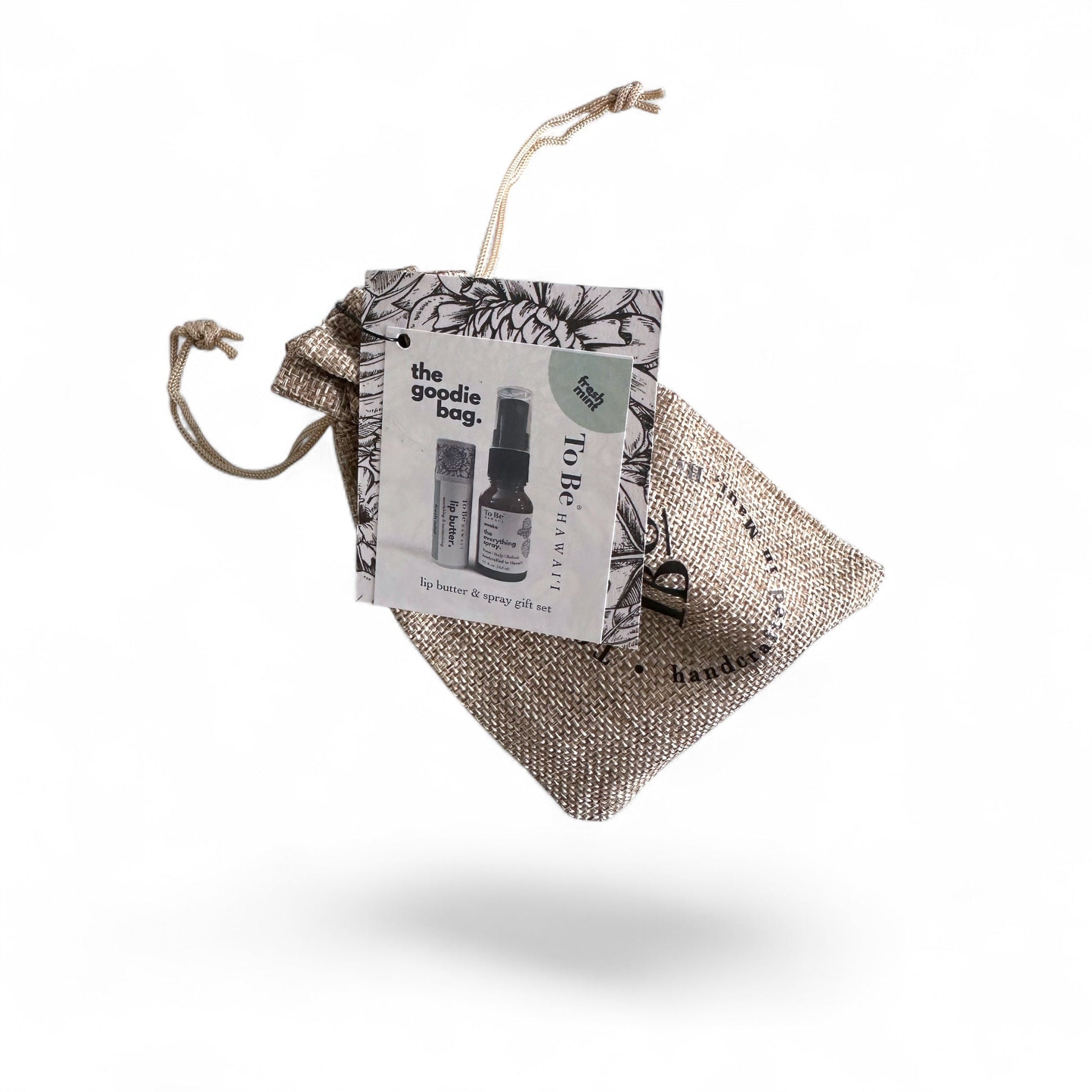 Fresh Mint Goodie Bag - Lip Balm & Spray Set