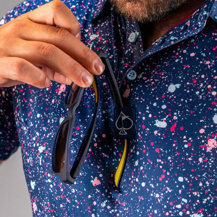 Blue Splatter