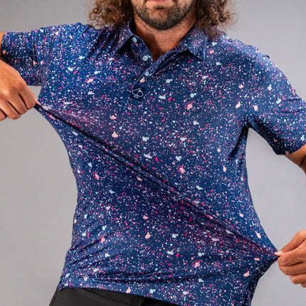 Blue Splatter