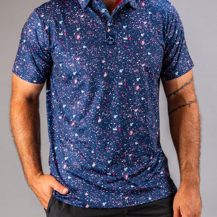 Blue Splatter
