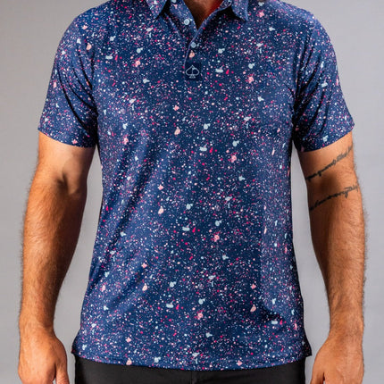 Blue Splatter