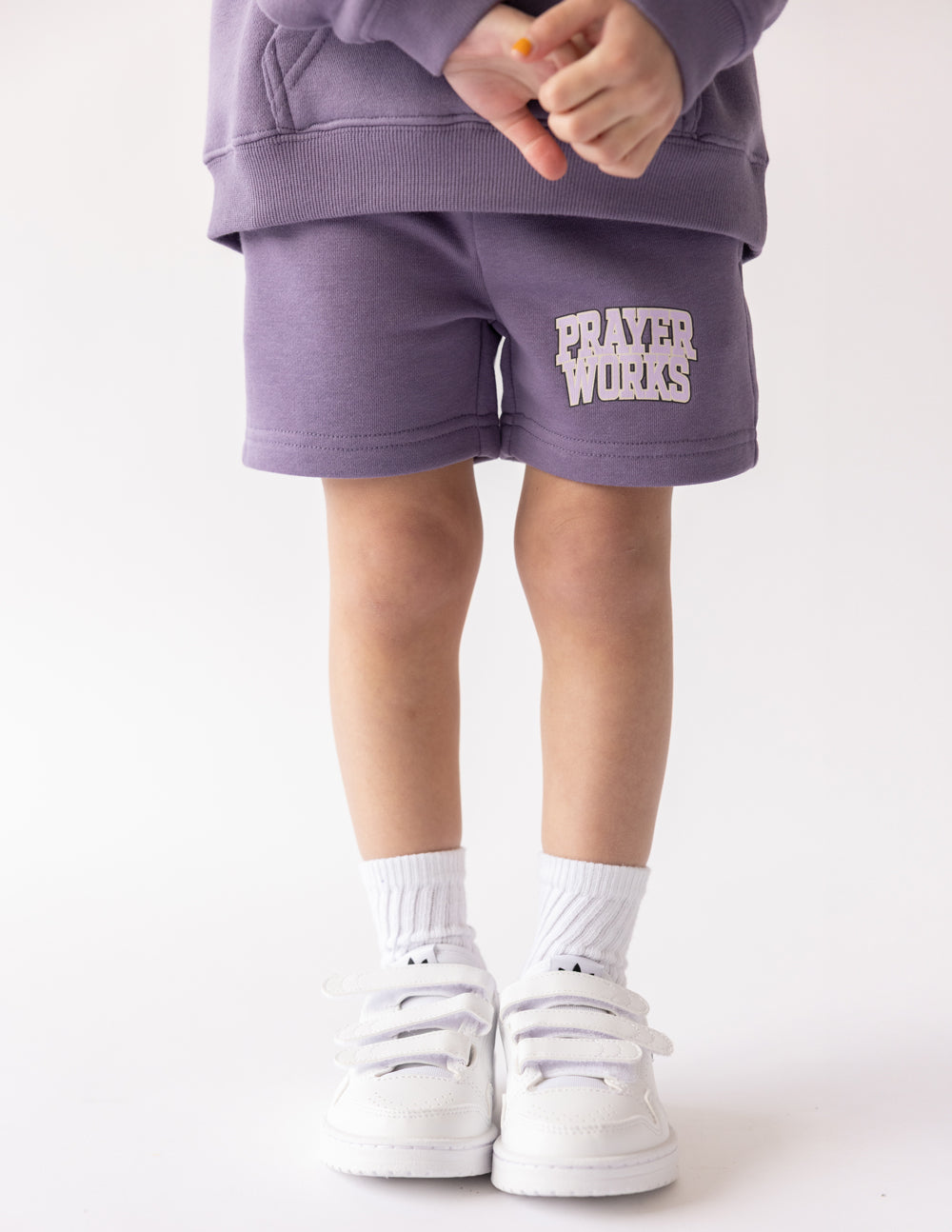Elevated Faith Prayer Works Kids Short - Christian Youth Shorts