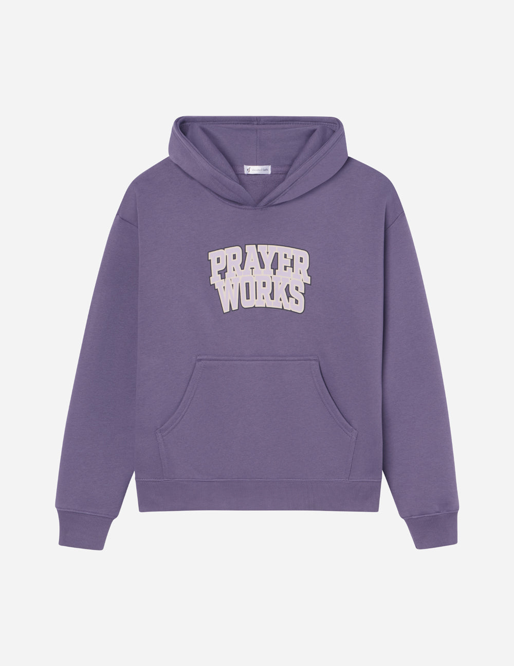 Elevated Faith Prayer Works Unisex Hoodie - Eggplant