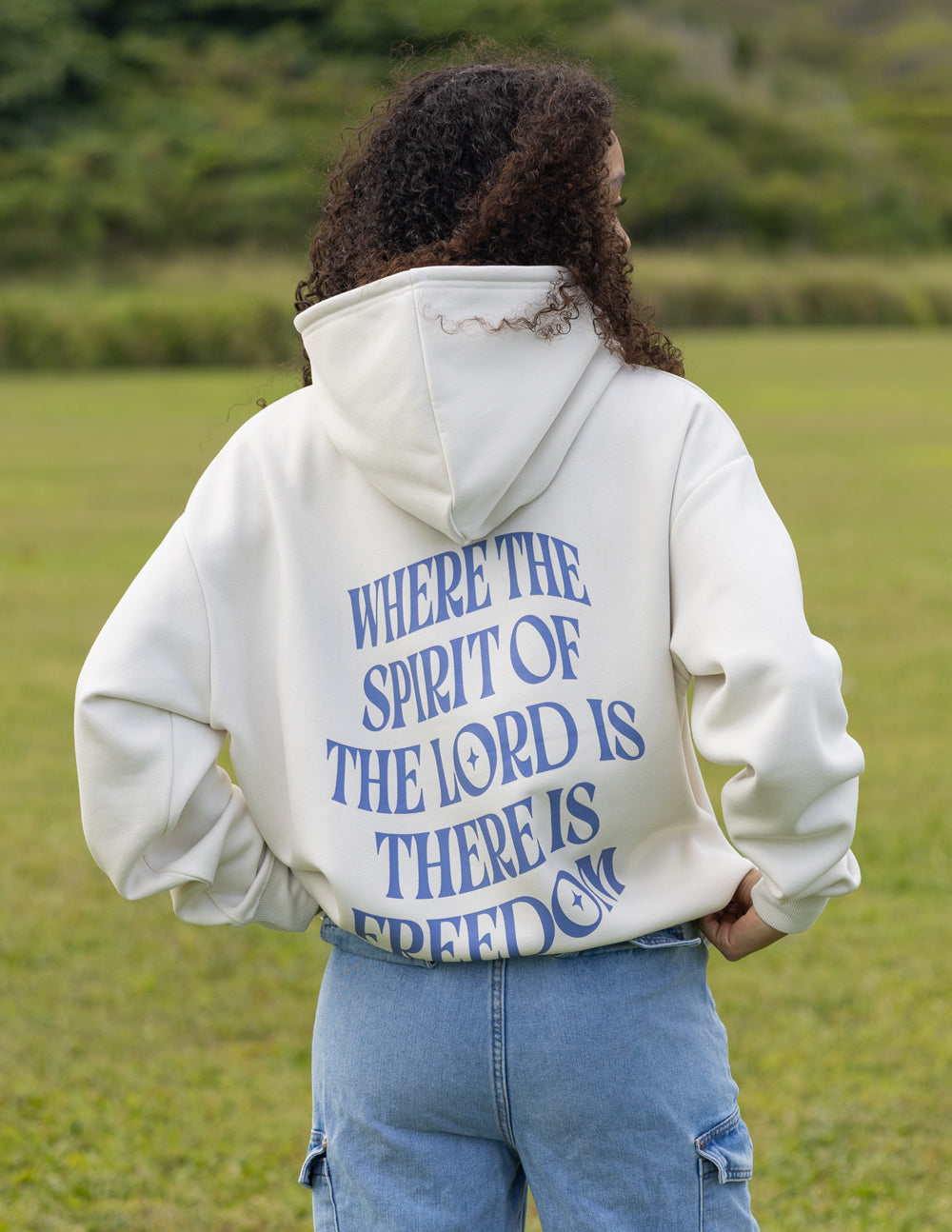 Elevated Faith Spirit of the Lord Nimbus Cloud Unisex Hoodie - 2 Corinthians 3:17