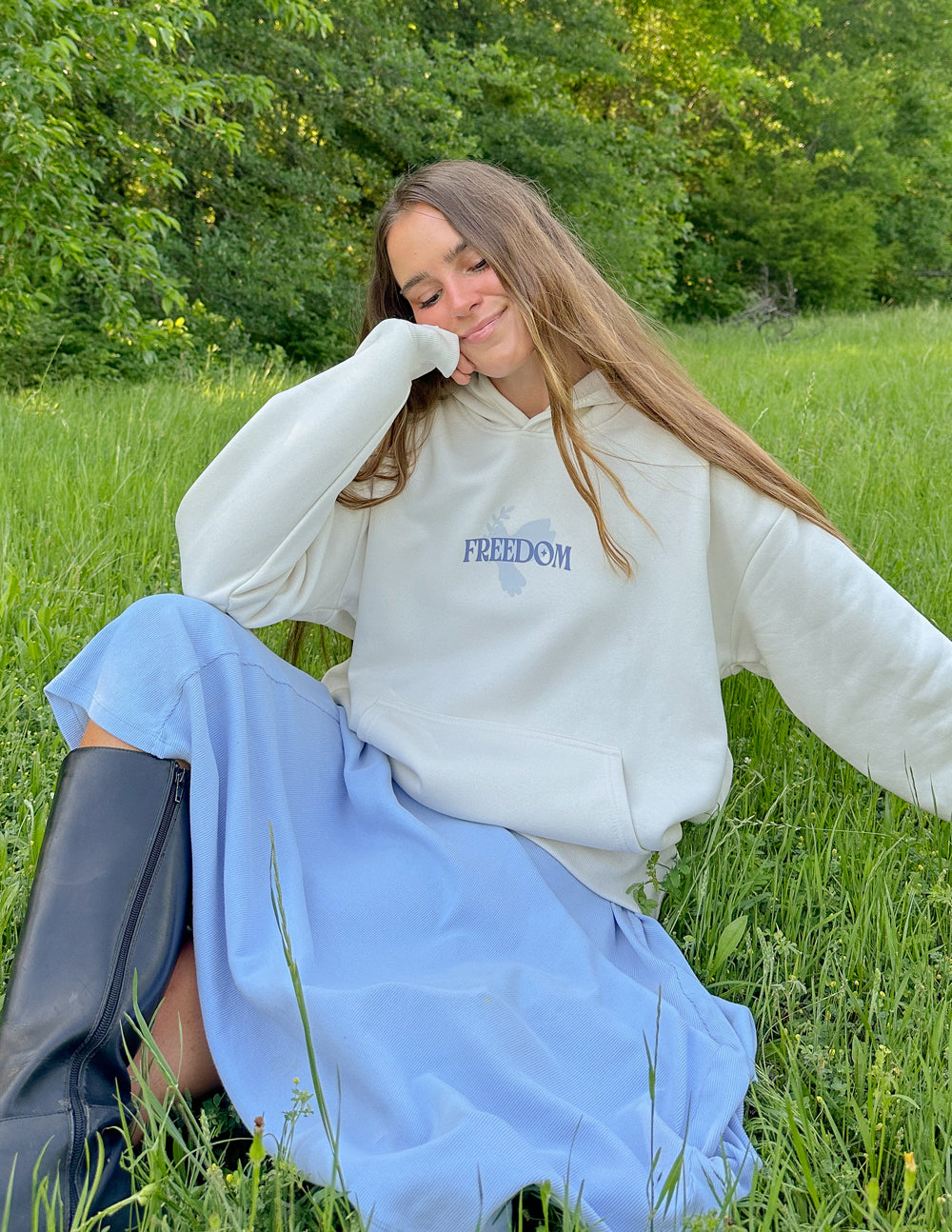 Elevated Faith Spirit of the Lord Nimbus Cloud Unisex Hoodie - 2 Corinthians 3:17